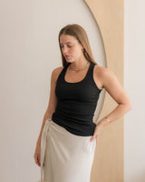  tentree - Dove Scoop‑Neck Tank - CoCapsules