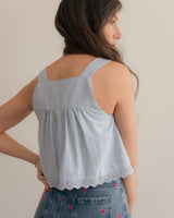  Greylin - Delphine Scalloped Top - CoCapsules