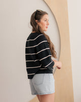  ICHI - Boatneck Knit Pullover - CoCapsules