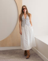  Molly Bracken - Rayas Azules Vest - CoCapsules