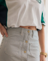  Molly Bracken - Rayas Azules Skirt - CoCapsules