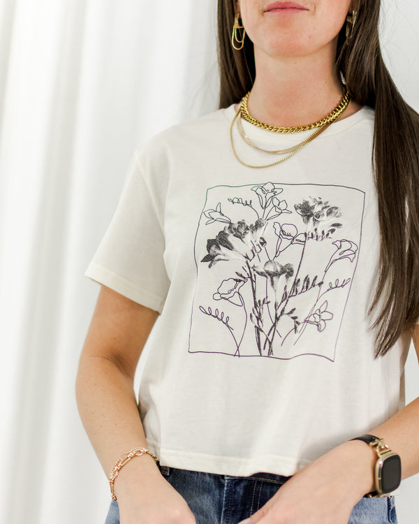 Floral Graphic Tee