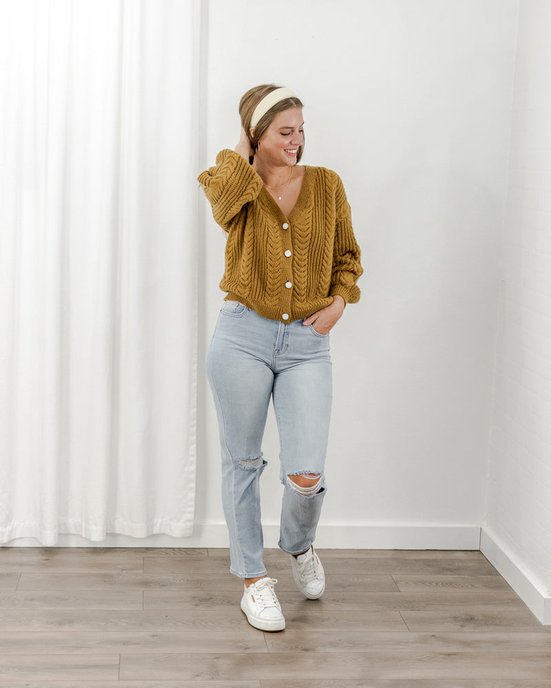 Cable Cardigan