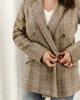 Plaid Blazer