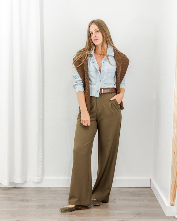 Brooklyn Trouser - Brown