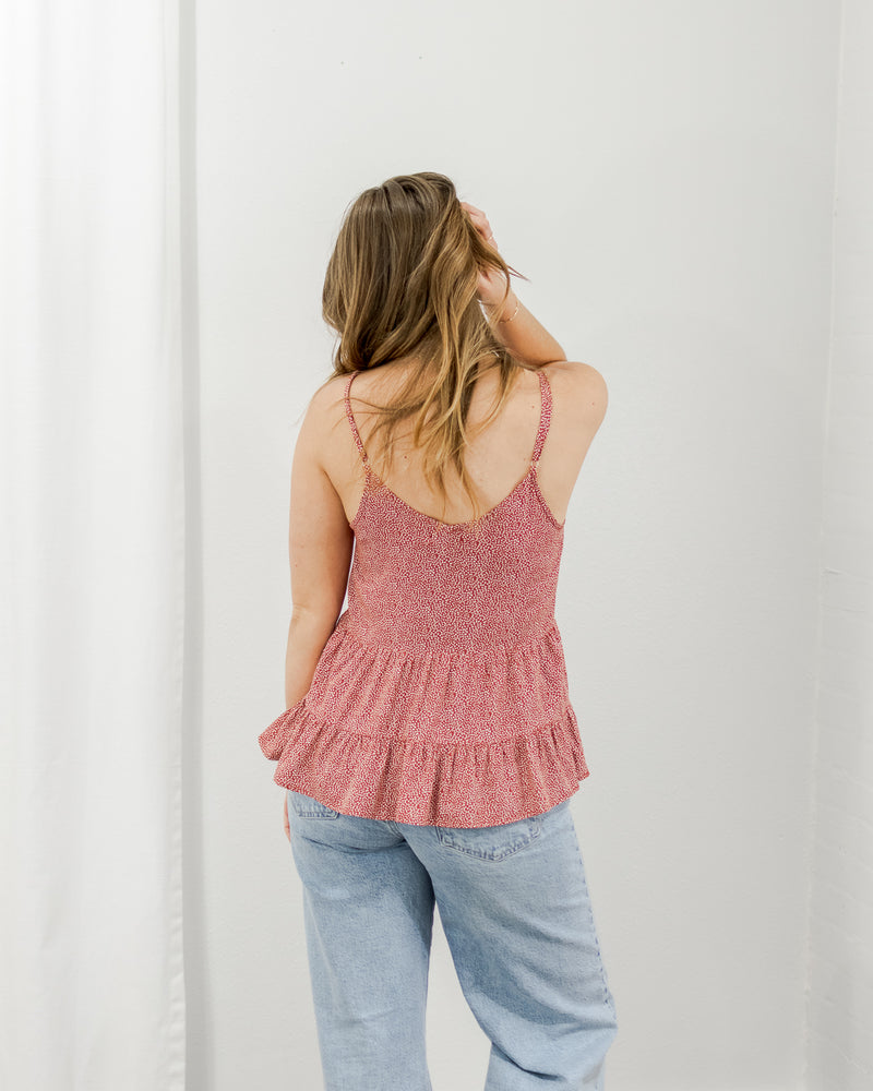 Speckled Tiered Camisole