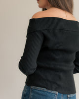 Clara Off-Shoulder Cardigan