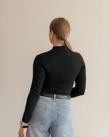 Layering Mock Neck - Black