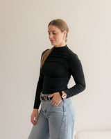 Layering Mock Neck - Black