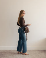 Layering Mock Neck - Brown