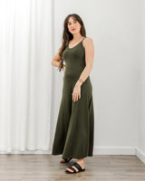 Simple Sweater Dress - Forest Green