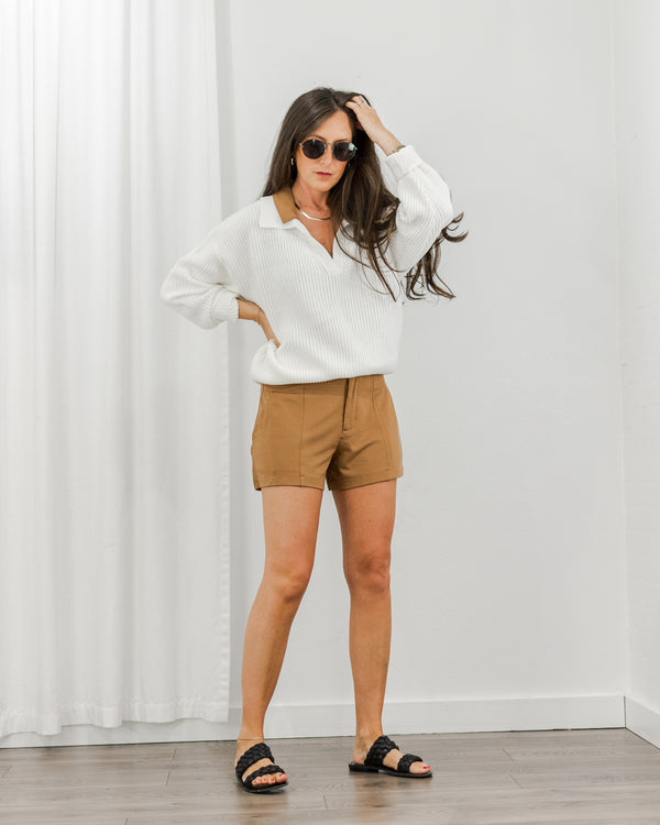 Muse Collared Sweater