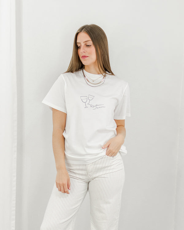  Rhythm - Vino Boyfriend Tee - CoCapsules