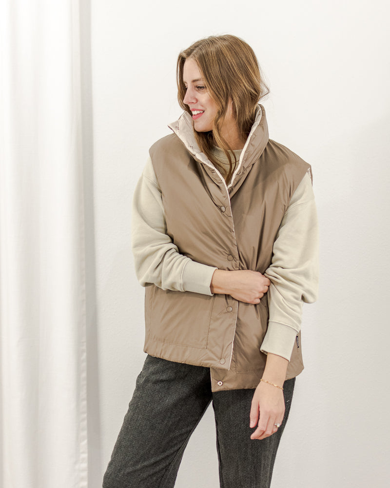 Reversible Puffer Vest