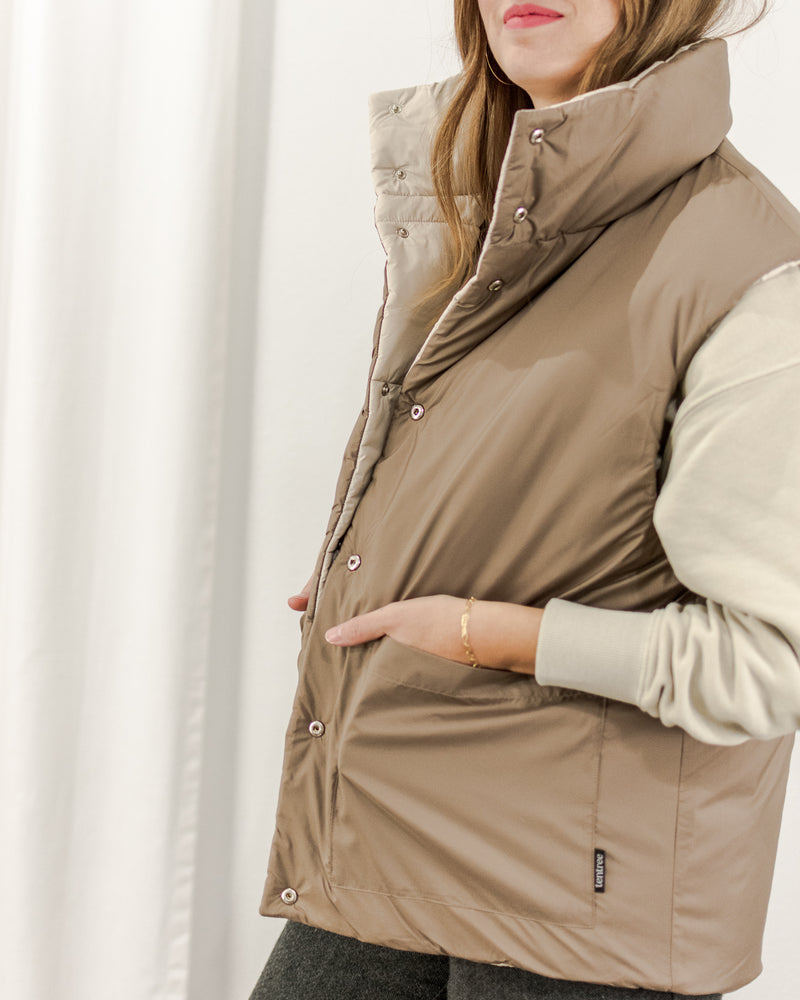 Reversible Puffer Vest