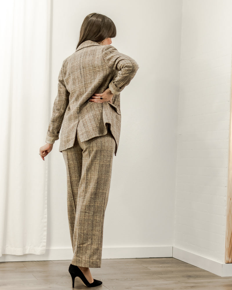 Plaid Blazer