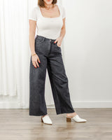  Hidden Jeans - Crop Wide Jeans - Gray - CoCapsules