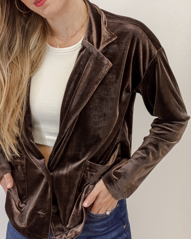 Velvet Relaxed Blazer