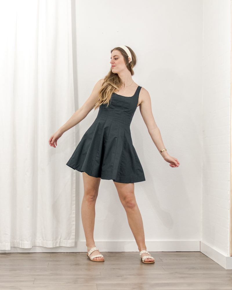 Poplin Mini Dress