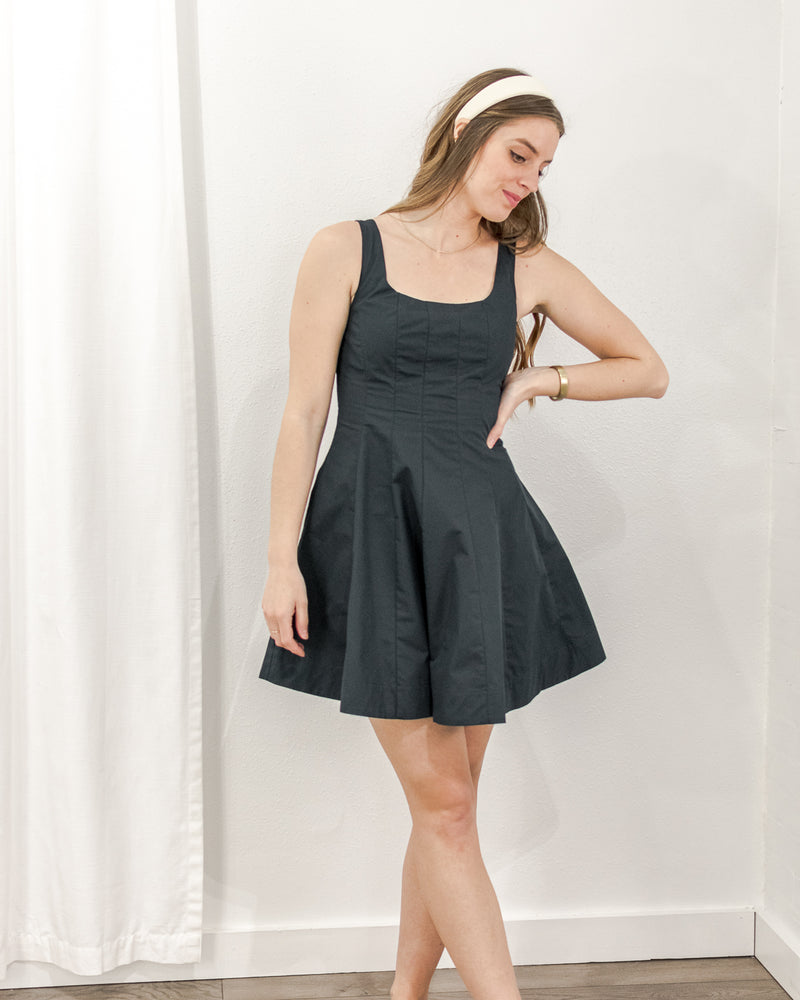 Poplin Mini Dress