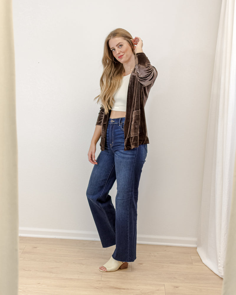 Velvet Blazer