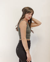 Gingham Longline Brami
