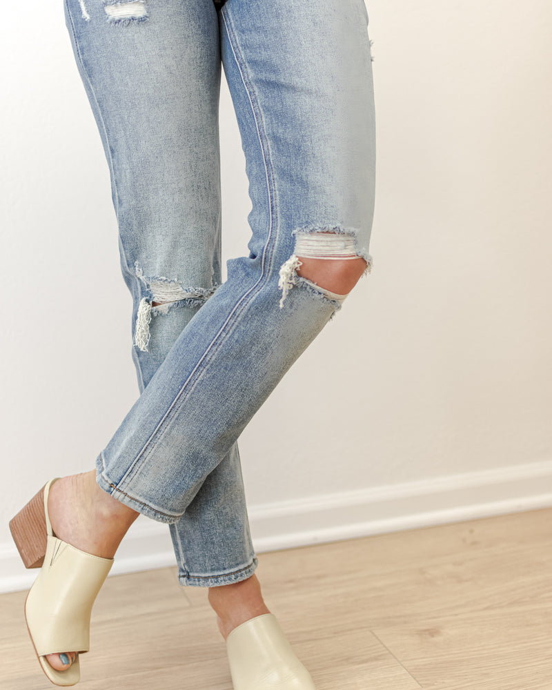 The Slim Straight Jeans