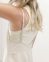  Rhythm - Classic Jumpsuit - Oat - CoCapsules