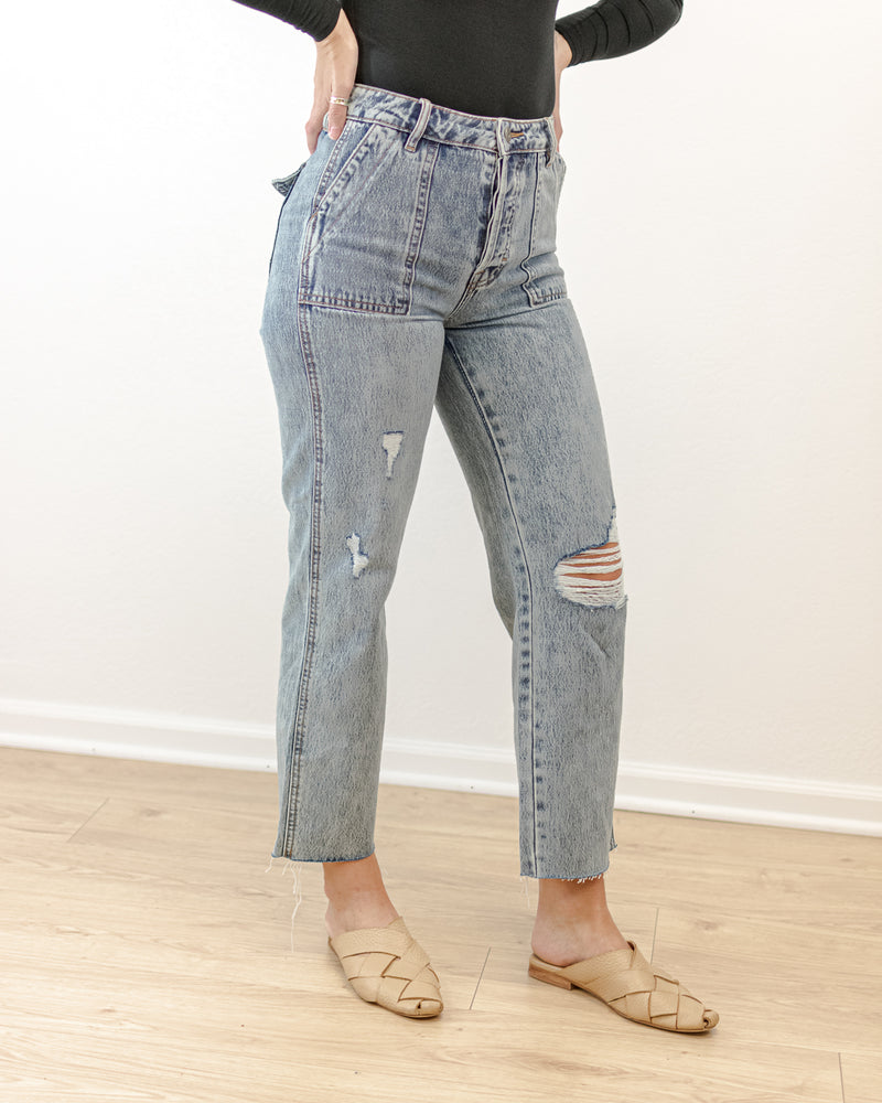  Hidden Jeans - The Flap Pocket Jeans - CoCapsules