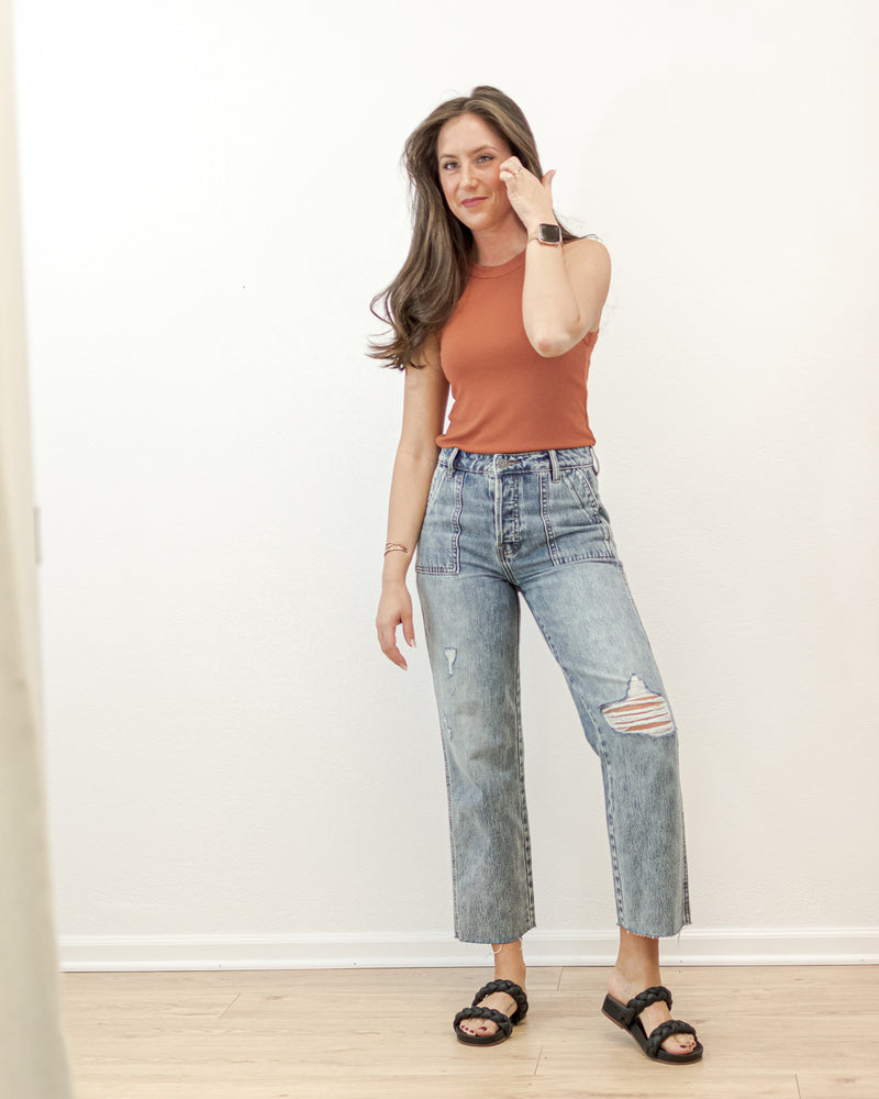  Hidden Jeans - The Flap Pocket Jeans - CoCapsules